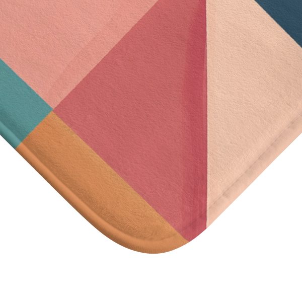 Soft Geometric Pyramid 01 - Bath Mat - Image 6