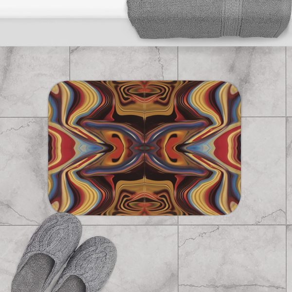 Lipnotic Kaleidoscope Background 01 - Bath Mat - Image 8