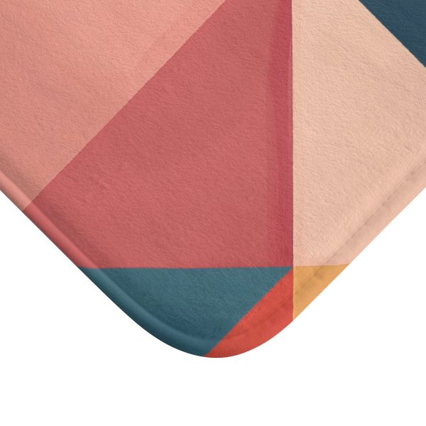 Soft Geometric Pyramid 03 - Bath Mat - Image 6