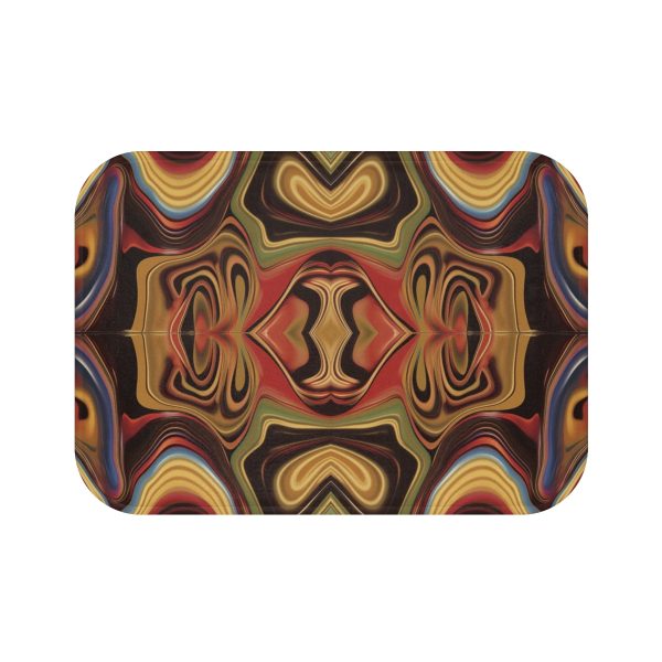 Lipnotic Kaleidoscope Background 02 - Bath Mat - Image 5