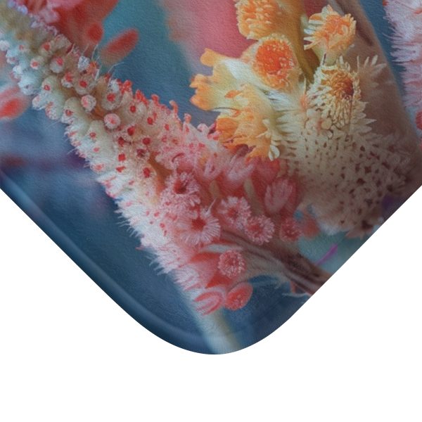 Bright Fantasy Floral 06 - Bath Mat - Image 6