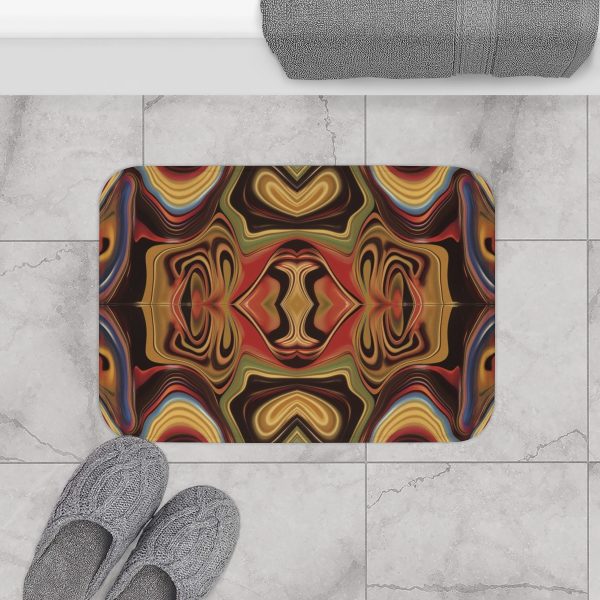 Lipnotic Kaleidoscope Background 02 - Bath Mat - Image 8