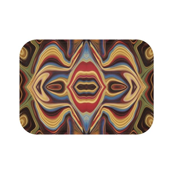 Lipnotic Kaleidoscope Background 03 - Bath Mat - Image 5