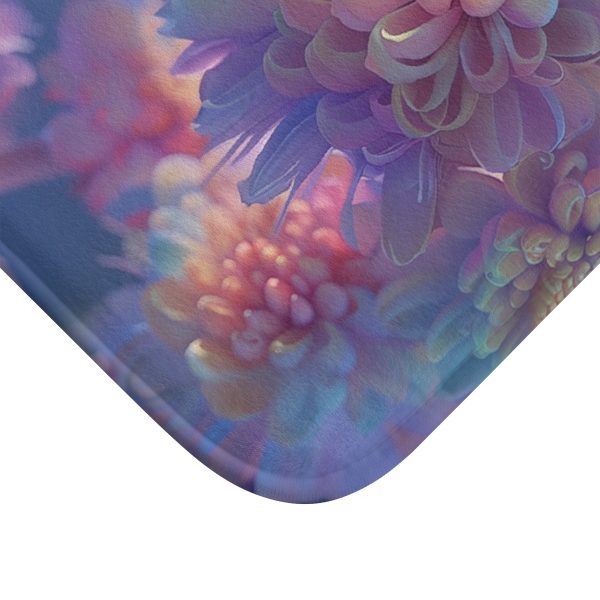 Floral Nebula 06 - Bath Mat - Image 6