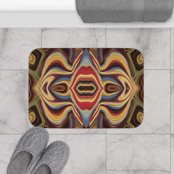 Lipnotic Kaleidoscope Background 03 - Bath Mat - Image 8