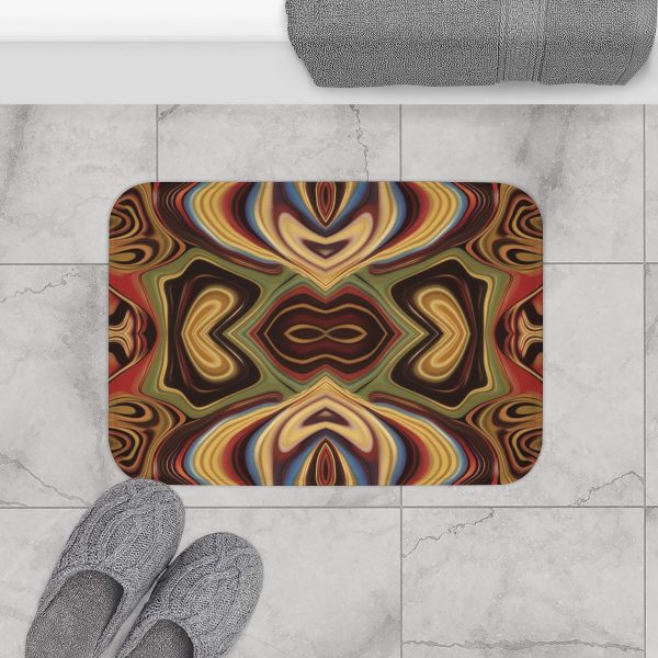 Lipnotic Kaleidoscope Background 04 - Bath Mat - Image 8