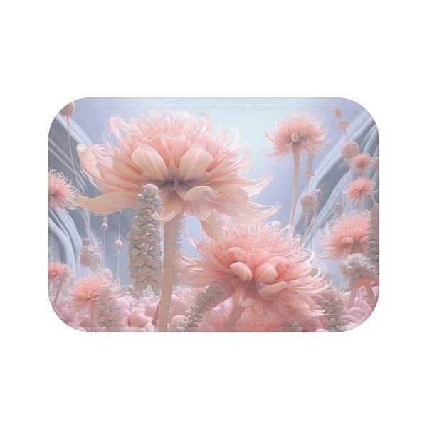 Foamy Floral Fusion 01 - Bath Mat - Image 5