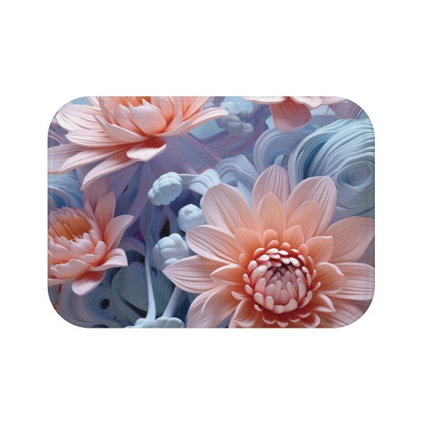 Foamy Floral Fusion 02 - Bath Mat - Image 5