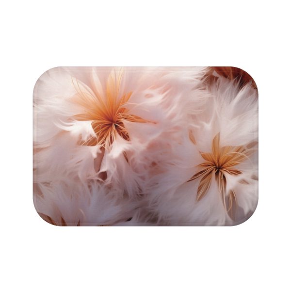 Soft Fantasy Feather Puffs - Bath Mat - Image 5