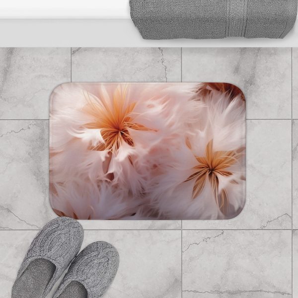 Soft Fantasy Feather Puffs - Bath Mat - Image 8