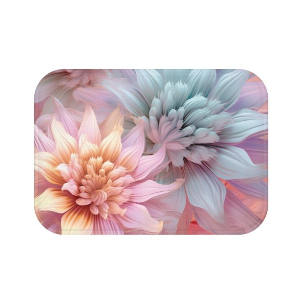 Pastel Fantasy Baroque Floral 03 - Bath Mat - Image 5