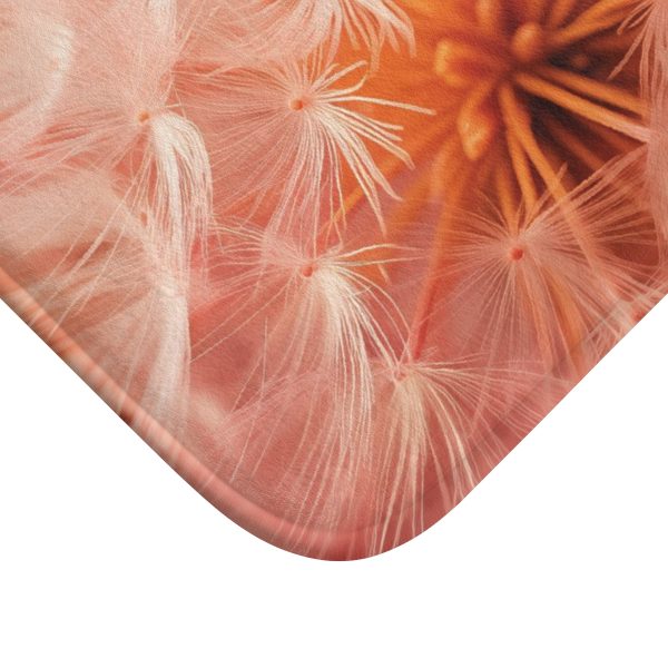 Lovely Fuzzy Fluff in Peach 01 - Bath Mat - Image 6