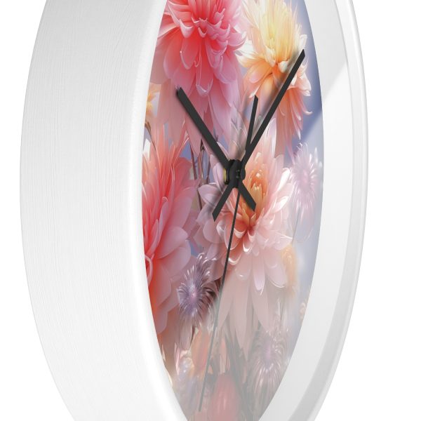 Rise and Shine Bouquet - Wood Frame Wall Clock - Image 11