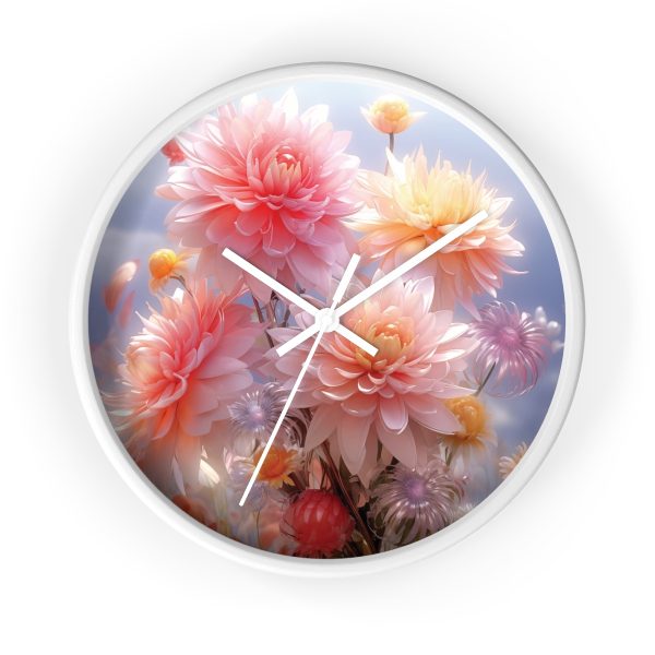 Rise and Shine Bouquet - Wood Frame Wall Clock - Image 13