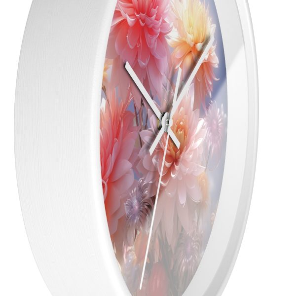 Rise and Shine Bouquet - Wood Frame Wall Clock - Image 14