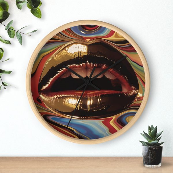 Lipnotic - Wood Frame Wall Clock - Image 3