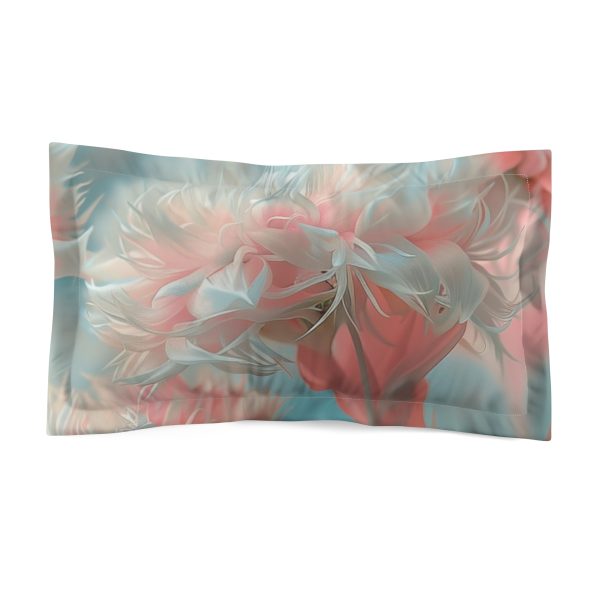 Floral Nebula 01 - Microfiber Pillow Sham - Image 2