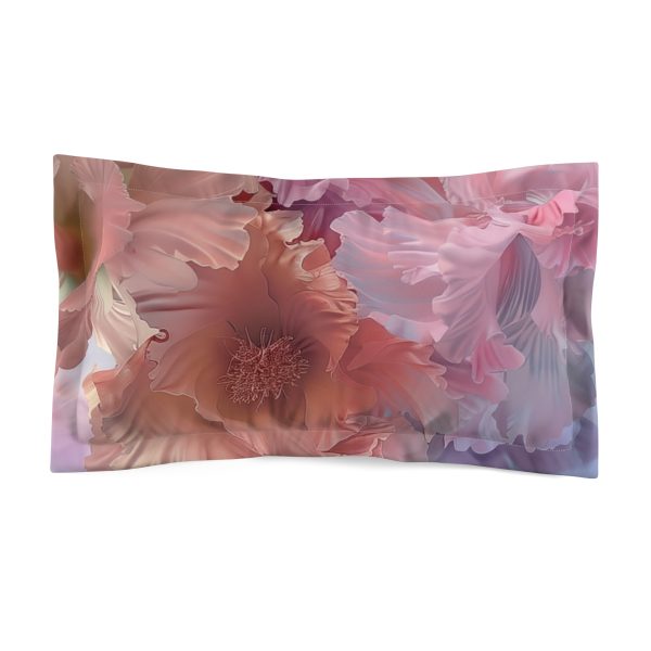 Floral Nebula 02 - Microfiber Pillow Sham - Image 2