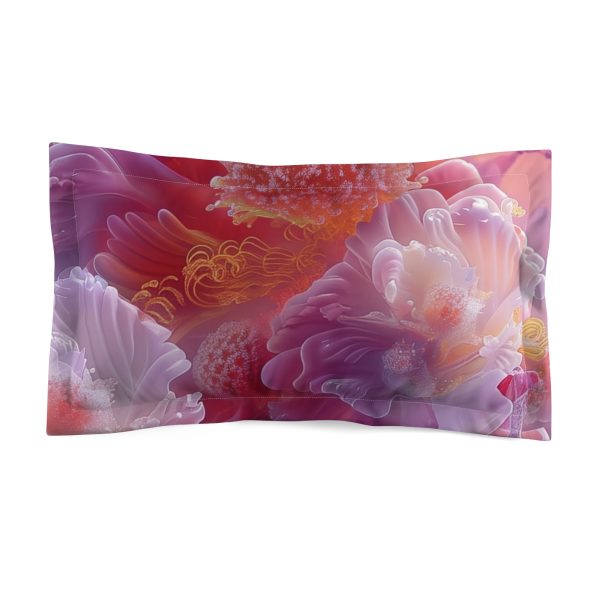 Floral Nebula 05 - Microfiber Pillow Sham - Image 2