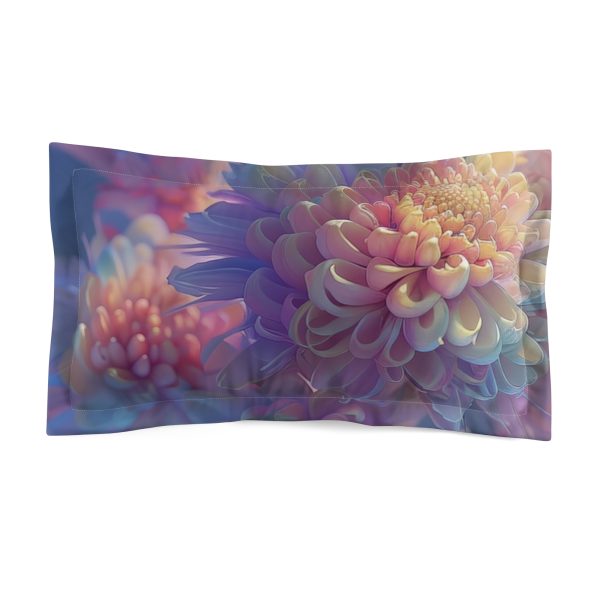 Floral Nebula 06 - Microfiber Pillow Sham - Image 2