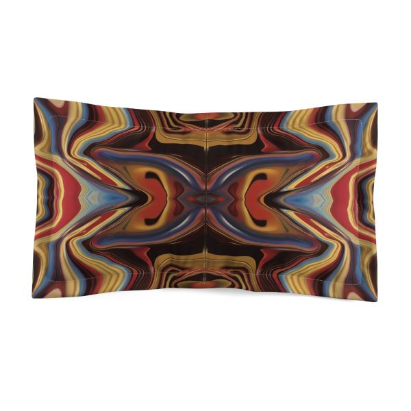 Lipnotic Kaleidoscope Background 01 - Microfiber Pillow Sham - Image 2