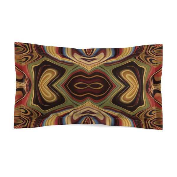 Lipnotic Kaleidoscope Background 04 - Microfiber Pillow Sham - Image 2