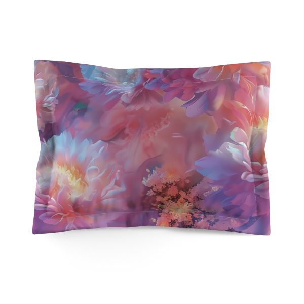 Floral Nebula 04 - Microfiber Pillow Sham