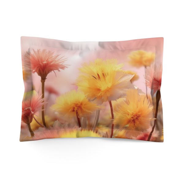 Fuzzy Dandelion Fantasy - Microfiber Pillow Sham