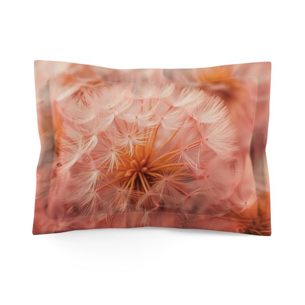 Lovely Fuzzy Fluff in Peach 02 - Microfiber Pillow Sham