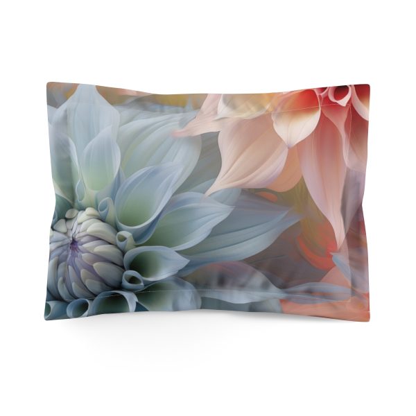 Pastel Fantasy Baroque Floral 02 - Microfiber Pillow Sham