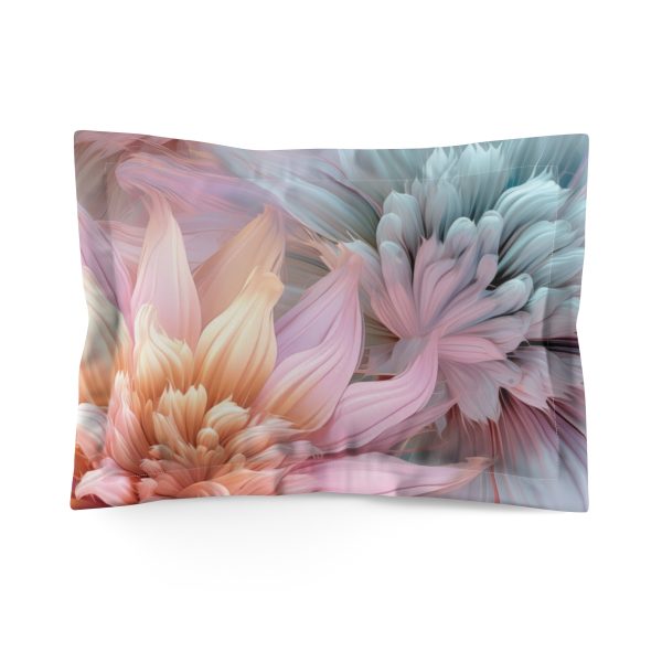 Pastel Fantasy Baroque Floral 03 - Microfiber Pillow Sham