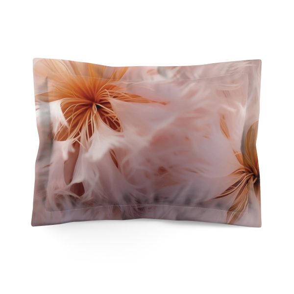 Soft Fantasy Feather Puffs - Microfiber Pillow Sham