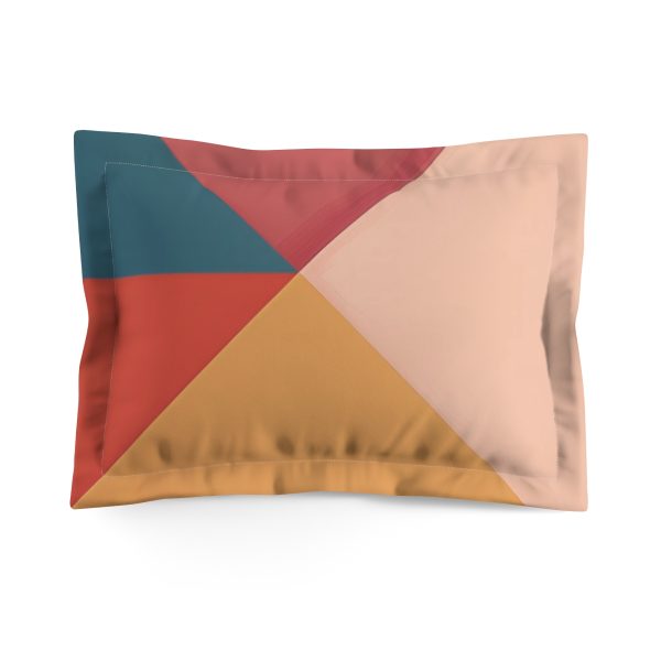 Soft Geometric Pyramid 03 - Microfiber Pillow Sham