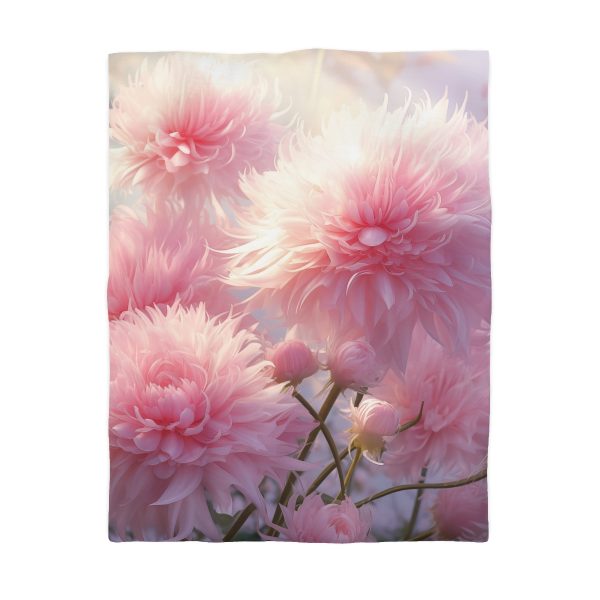 Rise and Shine Powder Puffs - Microfiber Duvet Cover - Image 4