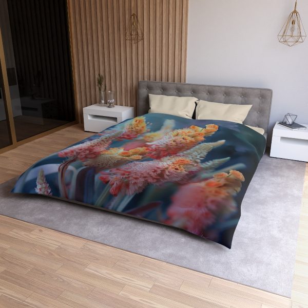 Bright Fantasy Floral 06 - Microfiber Duvet Cover - Image 18