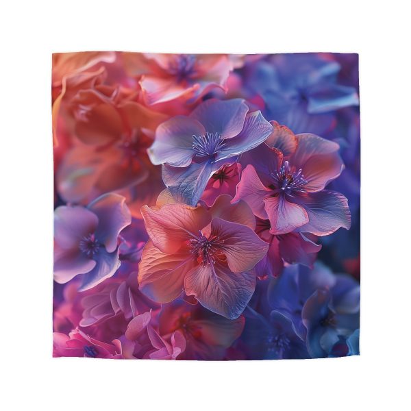 Bright Fantasy Floral 03 - Microfiber Duvet Cover - Image 16