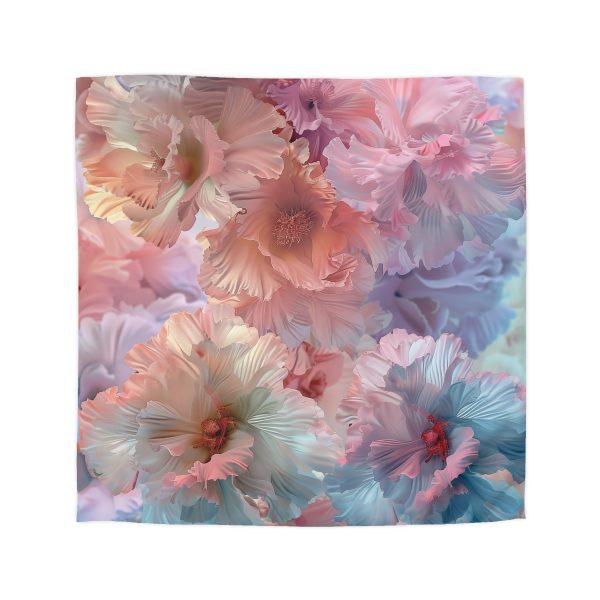 Floral Nebula 02 - Microfiber Duvet Cover - Image 16