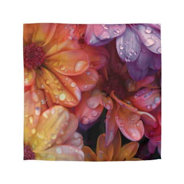 Bright Fantasy Floral 04 - Microfiber Duvet Cover - Image 16