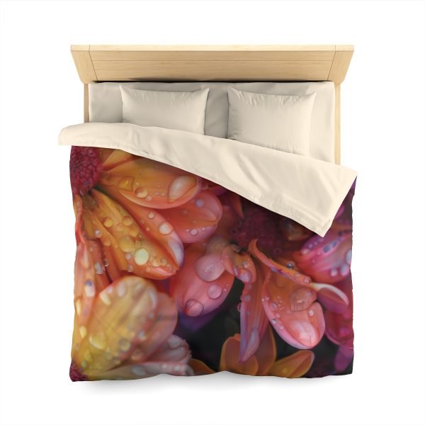 Bright Fantasy Floral 04 - Microfiber Duvet Cover - Image 17