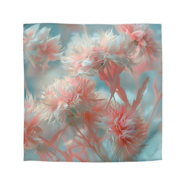 Floral Nebula 01 - Microfiber Duvet Cover - Image 16