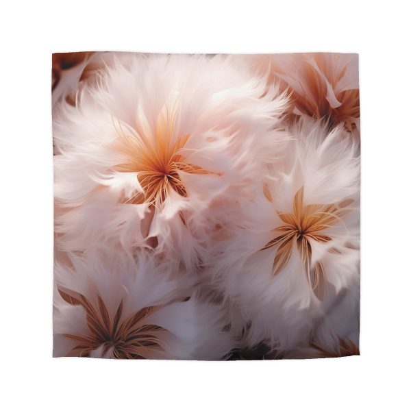 Soft Fantasy Feather Puffs - Microfiber Duvet Cover - Image 16