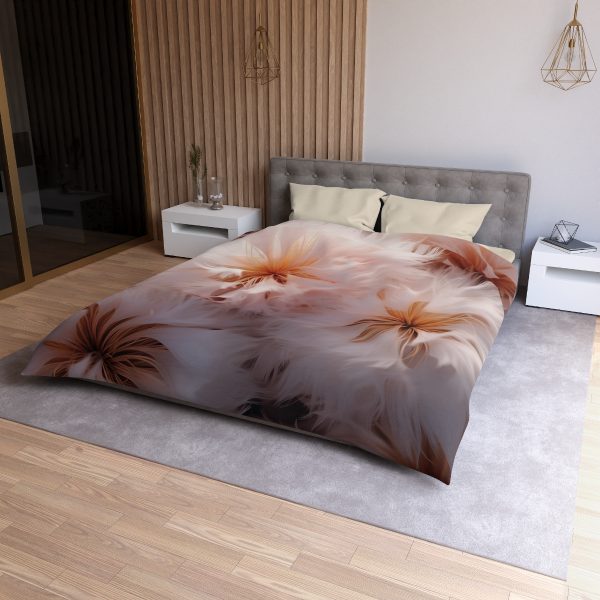 Soft Fantasy Feather Puffs - Microfiber Duvet Cover - Image 18