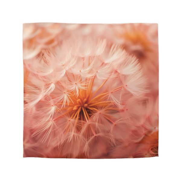 Lovely Fuzzy Fluff in Peach 01 - Microfiber Duvet Cover - Image 16