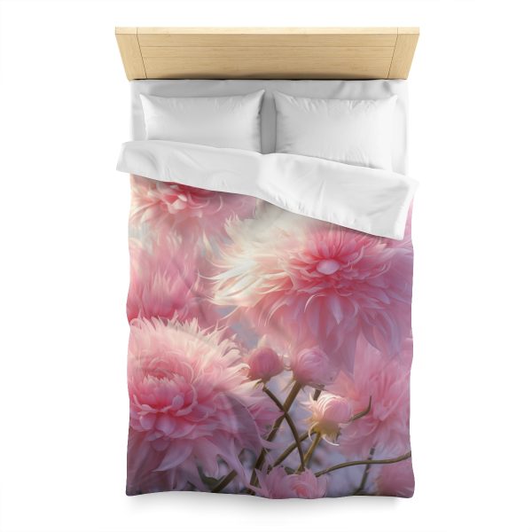 Rise and Shine Powder Puffs - Microfiber Duvet Cover - Image 8