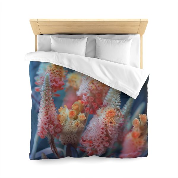 Bright Fantasy Floral 06 - Microfiber Duvet Cover - Image 20