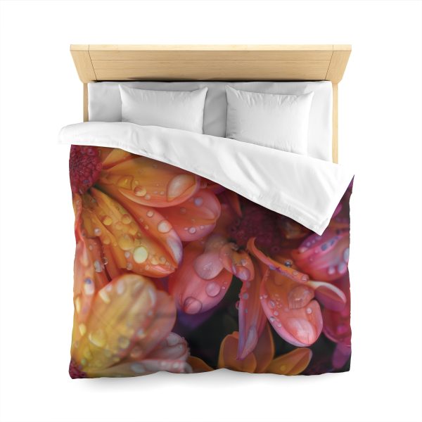 Bright Fantasy Floral 04 - Microfiber Duvet Cover - Image 20