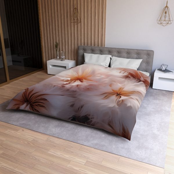 Soft Fantasy Feather Puffs - Microfiber Duvet Cover - Image 21