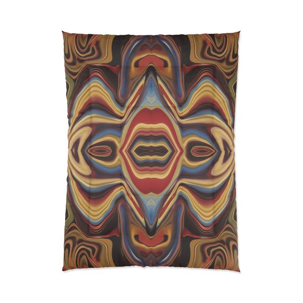 Lipnotic Kaleidoscope Background 03 - Comforter - Image 5