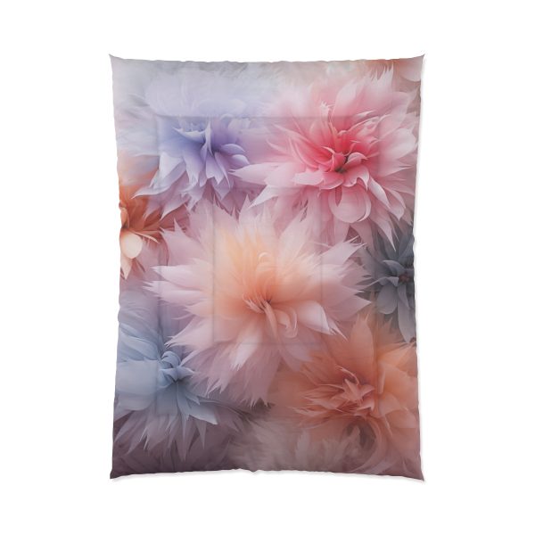 Pastel Palette Fantasy Feather Puffs - Comforter - Image 5