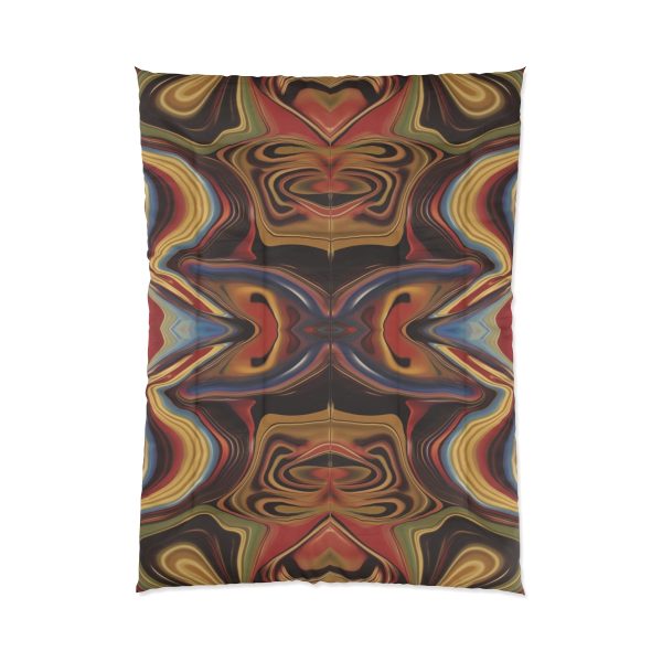 Lipnotic Kaleidoscope Background 01 - Comforter - Image 5